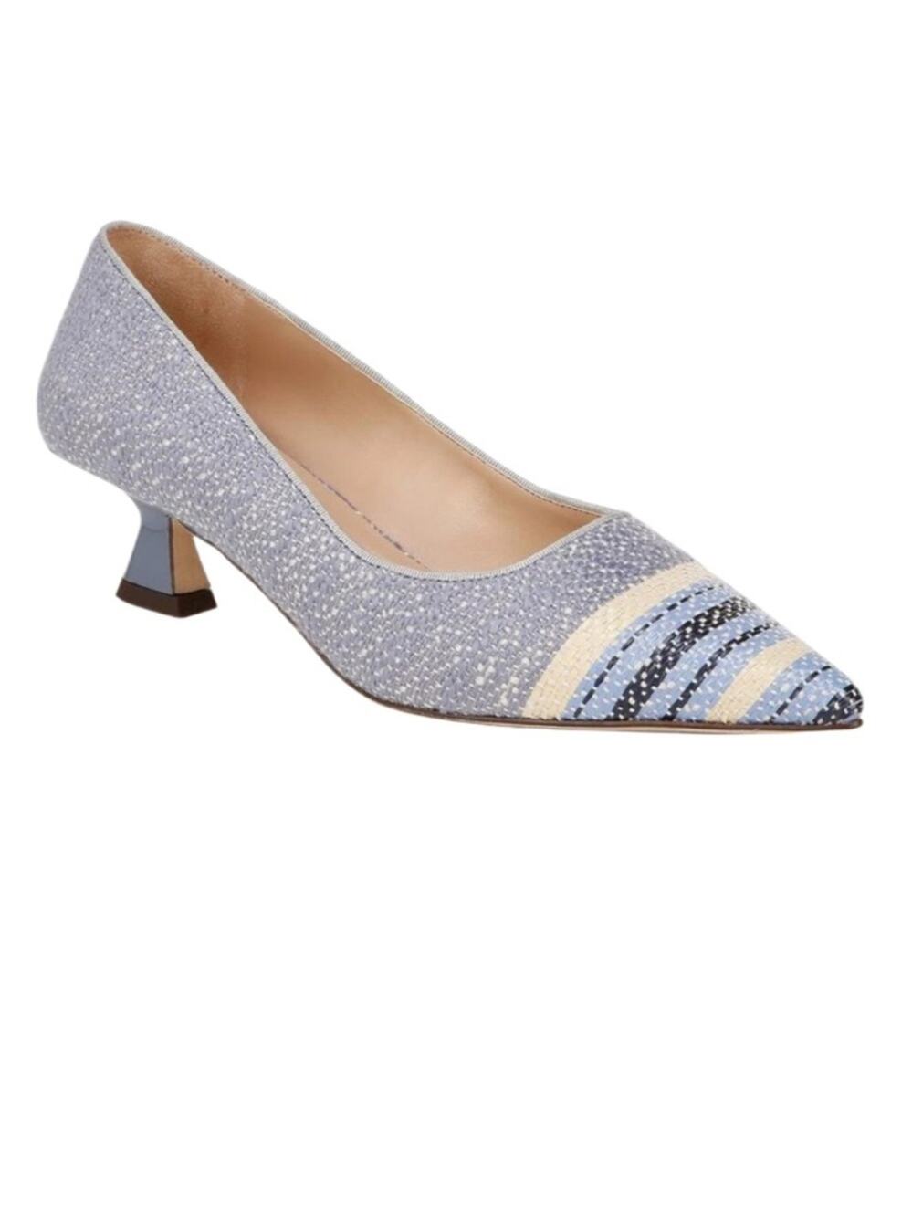 Franco Sarto Women's A-Diva2 Pump Blue Size 6.5